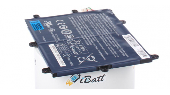 Аккумуляторная батарея для ноутбука Acer Iconia Tab A210 16Gb Gray. Артикул iB-A639.Емкость (mAh): 3250. Напряжение (V): 7,4
