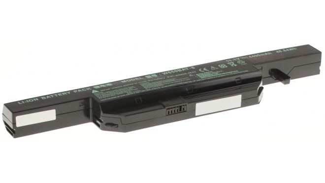Аккумуляторная батарея для ноутбука Clevo W650SF. Артикул iB-A1164.Емкость (mAh): 4400. Напряжение (V): 11,1