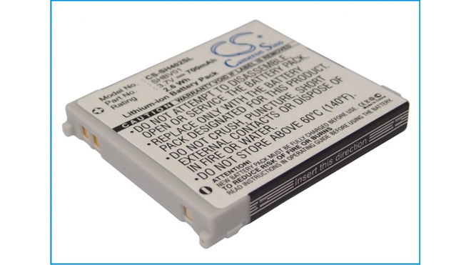 Аккумуляторная батарея iBatt iB-M2841 для телефонов, смартфонов SharpЕмкость (mAh): 700. Напряжение (V): 3,7