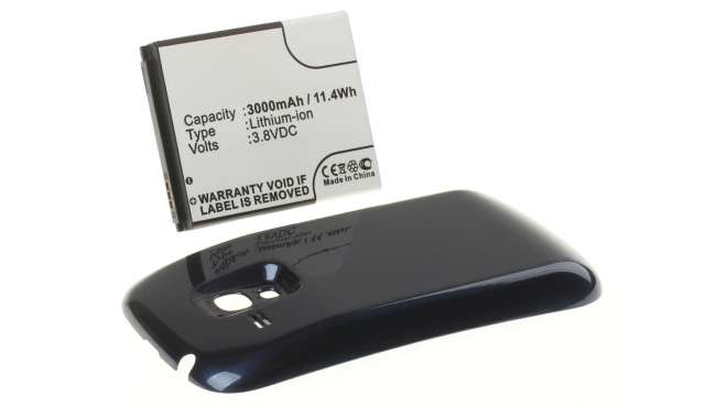 Аккумуляторная батарея для телефона, смартфона Samsung GT-I8190. Артикул iB-M433.Емкость (mAh): 3000. Напряжение (V): 3,8