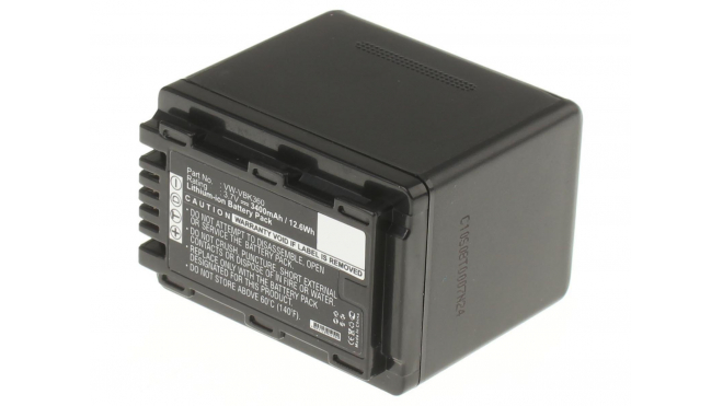 Аккумуляторные батареи для фотоаппаратов и видеокамер Panasonic HDC-SD41Емкость (mAh): 3400. Напряжение (V): 3,7