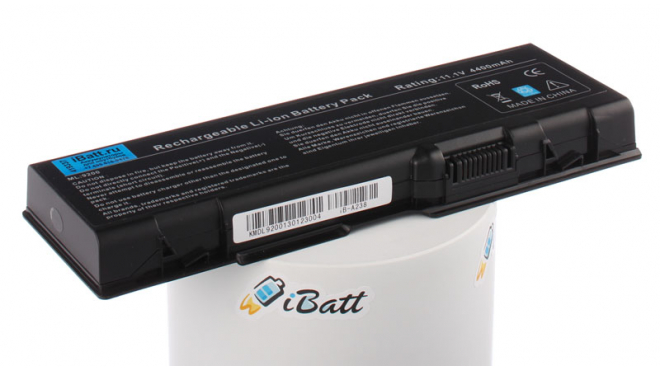 Аккумуляторная батарея для ноутбука Dell XPS M1710. Артикул iB-A238.Емкость (mAh): 4400. Напряжение (V): 11,1