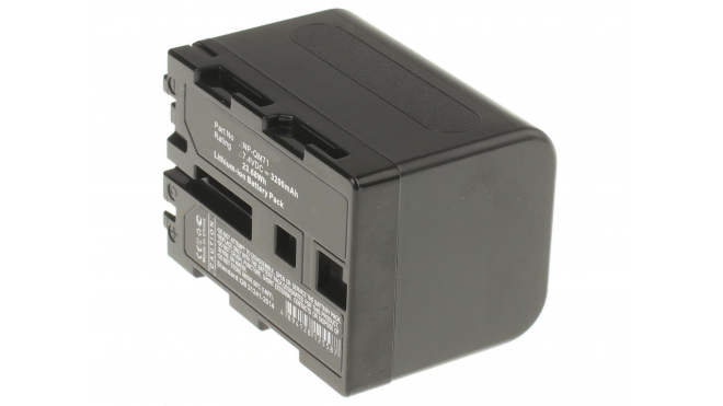 Аккумуляторные батареи для фотоаппаратов и видеокамер Sony DCR-DVD301Емкость (mAh): 3200. Напряжение (V): 7,4