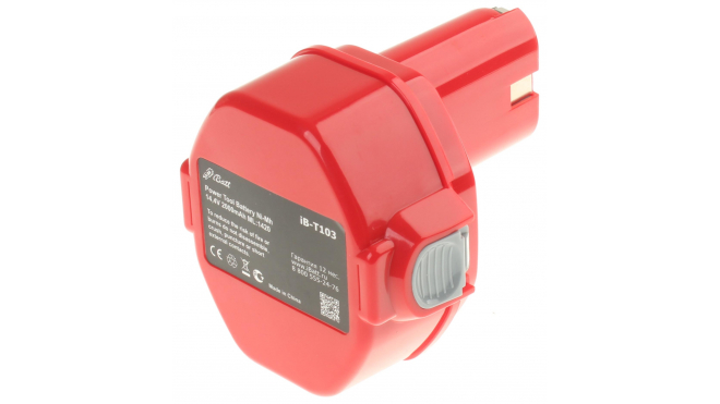 Аккумуляторная батарея для электроинструмента Makita 6336D. Артикул iB-T103.Емкость (mAh): 2000. Напряжение (V): 14,4