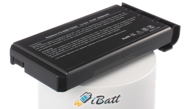 Аккумуляторная батарея 312-0335 для ноутбуков Packard Bell. Артикул iB-A227H.Емкость (mAh): 5200. Напряжение (V): 14,8