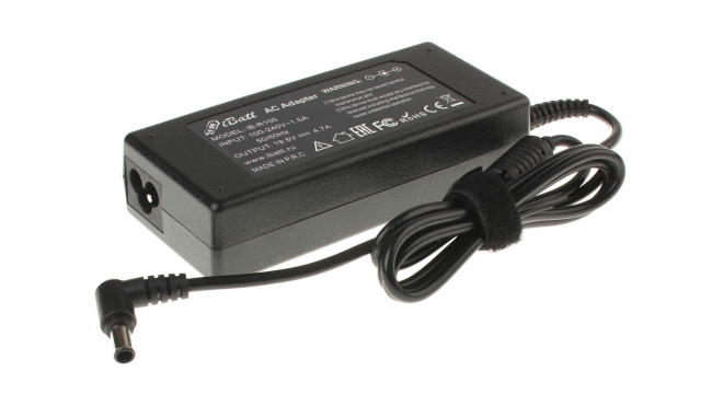 Блок питания (адаптер питания) PCGA-AC19V13 для ноутбука Sony. Артикул iB-R105. Напряжение (V): 19,5
