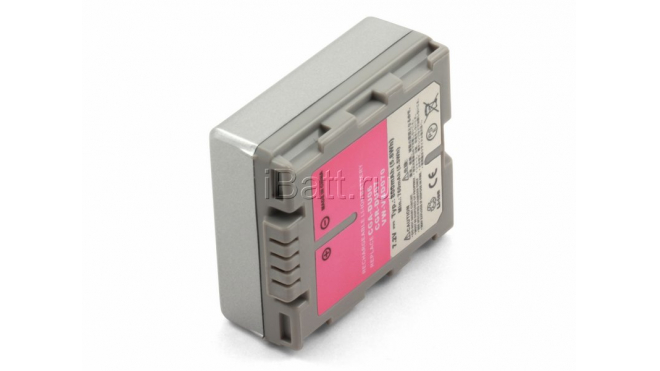 Аккумуляторная батарея CGR-DU07 для фотоаппаратов и видеокамер Panasonic. Артикул iB-F359.Емкость (mAh): 800. Напряжение (V): 7,4