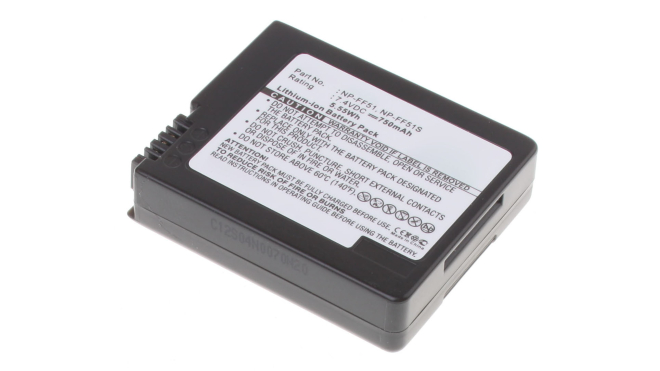Аккумуляторные батареи для фотоаппаратов и видеокамер Sony DCR-IP1Емкость (mAh): 750. Напряжение (V): 7,4