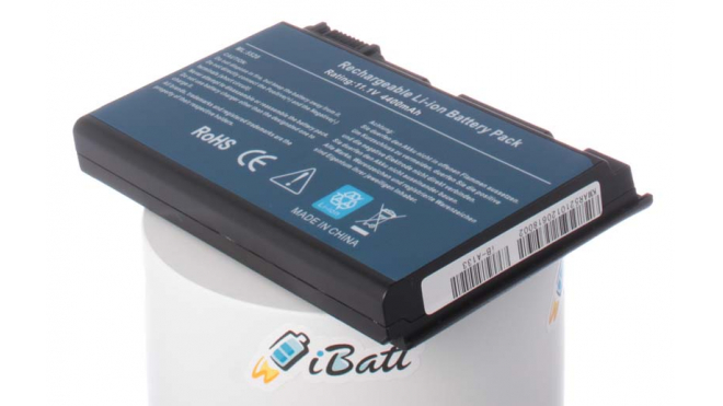 Аккумуляторная батарея BT.00604.015 для ноутбуков Acer. Артикул iB-A133.Емкость (mAh): 4400. Напряжение (V): 11,1