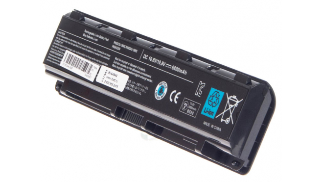 Аккумуляторная батарея для ноутбука Toshiba Satellite C875D-S7223. Артикул iB-A454X.Емкость (mAh): 6800. Напряжение (V): 10,8