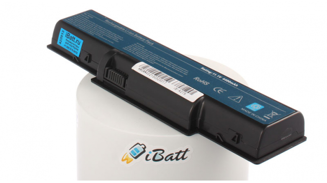 Аккумуляторная батарея для ноутбука Packard Bell EasyNote TJ65-CU-507. Артикул iB-A279.Емкость (mAh): 4400. Напряжение (V): 11,1