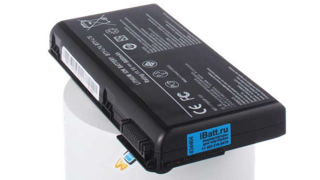 Аккумуляторная батарея для ноутбука MSI CX720. Артикул iB-A441.Емкость (mAh): 6600. Напряжение (V): 11,1