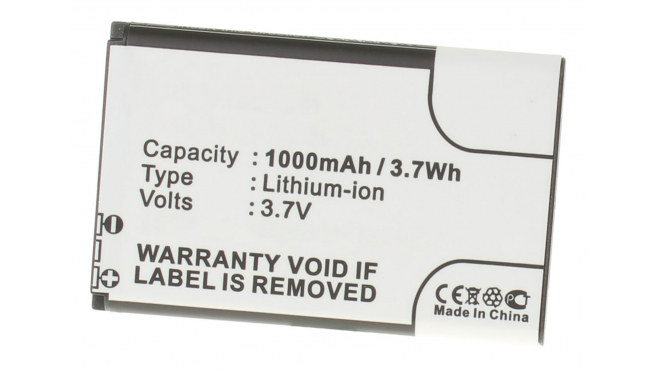 Аккумуляторная батарея для телефона, смартфона Philips Xenium X128. Артикул iB-M288.Емкость (mAh): 1000. Напряжение (V): 3,7