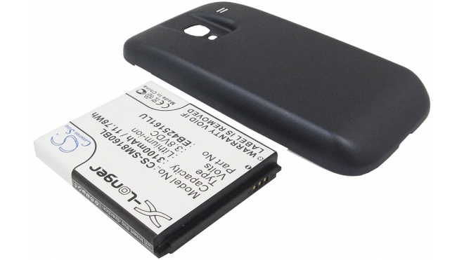 Аккумуляторная батарея EB425161LA для телефонов, смартфонов Samsung. Артикул iB-M432.Емкость (mAh): 3100. Напряжение (V): 3,7