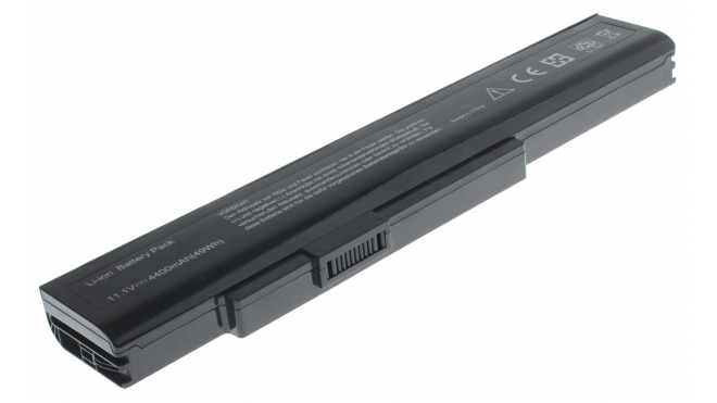 Аккумуляторная батарея для ноутбука MSI CX640-091. Артикул 11-11420.Емкость (mAh): 4400. Напряжение (V): 11,1