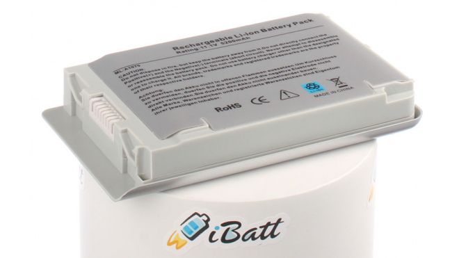 Аккумуляторная батарея iBatt iB-A425H для ноутбука AppleЕмкость (mAh): 5200. Напряжение (V): 11,1