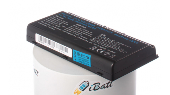 Аккумуляторная батарея для ноутбука Toshiba Satellite L40-10Q. Артикул iB-A443.Емкость (mAh): 4400. Напряжение (V): 10,8