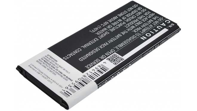Аккумуляторная батарея для телефона, смартфона Samsung SM-N915G. Артикул iB-M1153.Емкость (mAh): 3000. Напряжение (V): 3,8