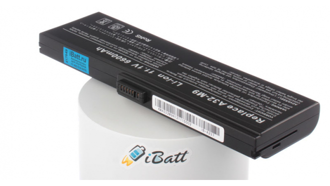 Аккумуляторная батарея 90-NDT1B1000Z для ноутбуков HP-Compaq. Артикул iB-A237.Емкость (mAh): 6600. Напряжение (V): 11,1