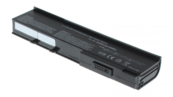 Аккумуляторная батарея для ноутбука Acer TravelMate 2424WXM. Артикул 11-1153.Емкость (mAh): 4400. Напряжение (V): 11,1
