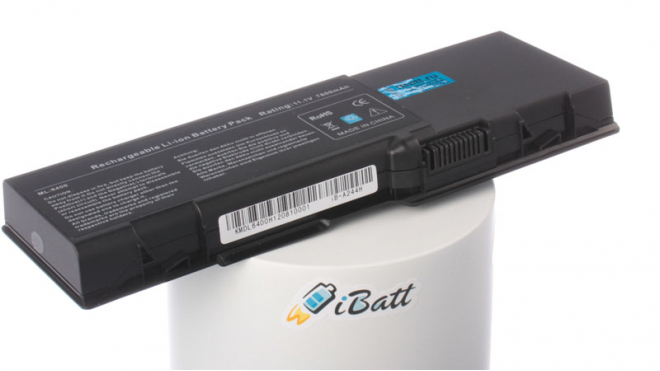 Аккумуляторная батарея для ноутбука Dell Inspiron E1501. Артикул iB-A244H.Емкость (mAh): 7800. Напряжение (V): 11,1