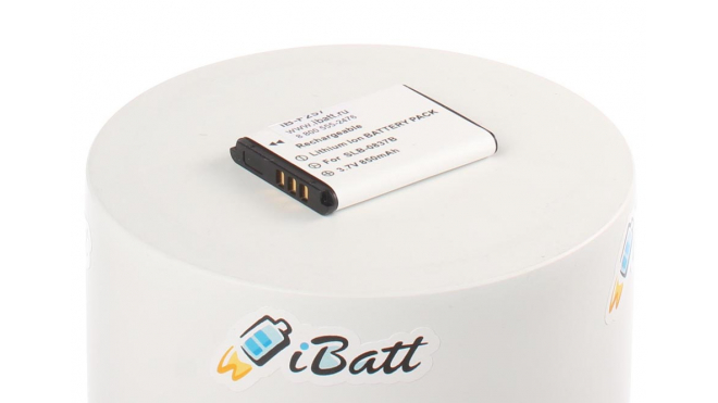 Аккумуляторная батарея iBatt iB-F257 для фотокамер и видеокамер SamsungЕмкость (mAh): 800. Напряжение (V): 3,7