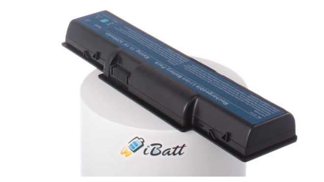 Аккумуляторная батарея для ноутбука Gateway NV5335U. Артикул iB-A129H.Емкость (mAh): 5200. Напряжение (V): 11,1