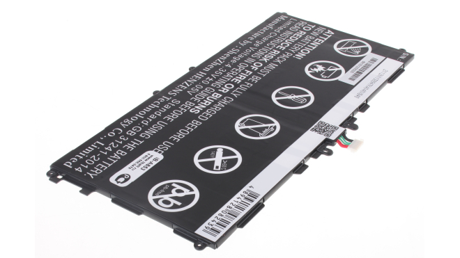 Аккумуляторная батарея для ноутбука Samsung Galaxy Tab Pro 10.1 T520 16GB White. Артикул iB-A853.Емкость (mAh): 6600. Напряжение (V): 3,8