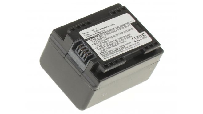 Аккумуляторные батареи для фотоаппаратов и видеокамер Canon LEGRIA HF R32Емкость (mAh): 1600. Напряжение (V): 3,6