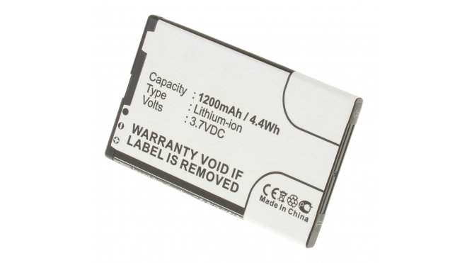 Аккумуляторная батарея BL-4U для телефонов, смартфонов teXet. Артикул iB-M311.Емкость (mAh): 1200. Напряжение (V): 3,7