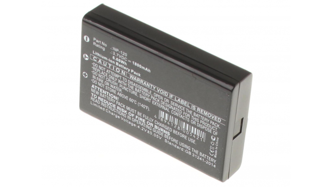 Аккумуляторная батарея PX1657 для фотоаппаратов и видеокамер Pentax. Артикул iB-F389.Емкость (mAh): 1800. Напряжение (V): 3,7
