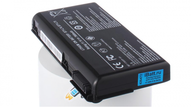 Аккумуляторная батарея для ноутбука MSI CX610. Артикул iB-A441H.Емкость (mAh): 7200. Напряжение (V): 11,1