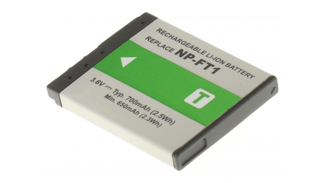 Аккумуляторная батарея NP-FT1 для фотоаппаратов и видеокамер Sony. Артикул iB-F296.Емкость (mAh): 710. Напряжение (V): 3,7