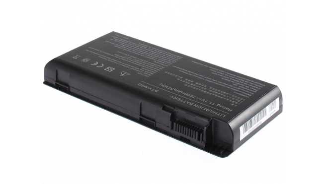 Аккумуляторная батарея для ноутбука MSI GT70 2PC-1672. Артикул iB-A456H.Емкость (mAh): 7800. Напряжение (V): 11,1