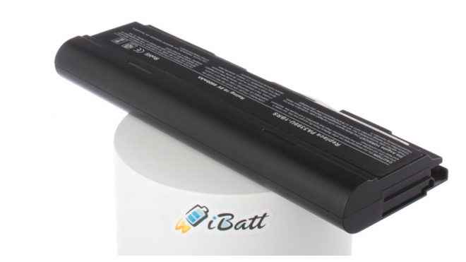 Аккумуляторная батарея PA3399U-2BAS для ноутбуков Toshiba. Артикул iB-A446.Емкость (mAh): 6600. Напряжение (V): 10,8