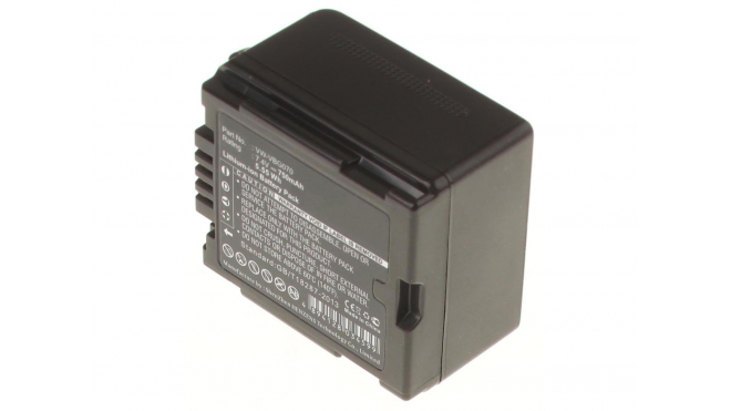 Аккумуляторные батареи для фотоаппаратов и видеокамер Panasonic AG-HSC1UMCЕмкость (mAh): 750. Напряжение (V): 7,4