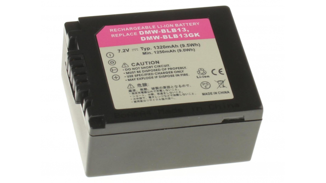 Аккумуляторные батареи для фотоаппаратов и видеокамер Panasonic Lumix DMC-GH1Емкость (mAh): 1250. Напряжение (V): 7,4