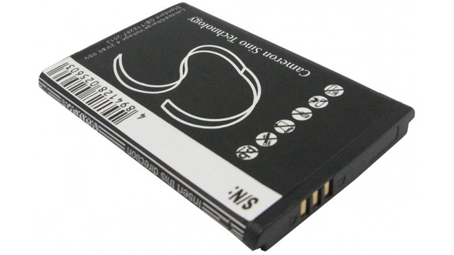 Аккумуляторная батарея для телефона, смартфона Samsung GT-B3410. Артикул iB-M1001.Емкость (mAh): 650. Напряжение (V): 3,7