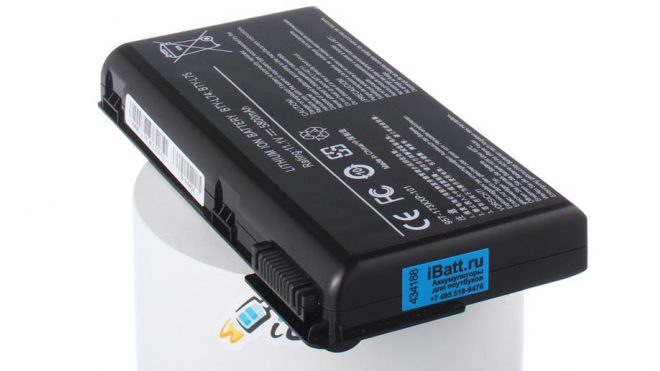 Аккумуляторная батарея для ноутбука MSI A6000. Артикул iB-A440X.Емкость (mAh): 5800. Напряжение (V): 11,1