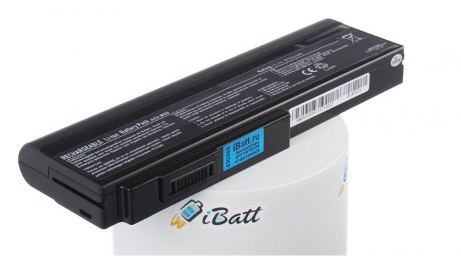 Аккумуляторная батарея для ноутбука Asus X64VG. Артикул iB-A162X.Емкость (mAh): 8700. Напряжение (V): 11,1