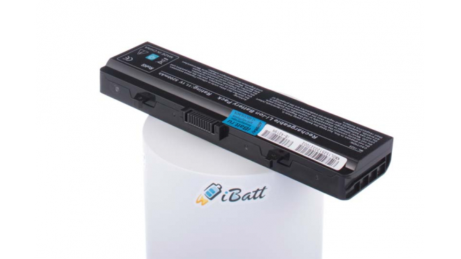 Аккумуляторная батарея iBatt iB-A219H для ноутбука DellЕмкость (mAh): 5200. Напряжение (V): 11,1