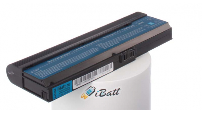 Аккумуляторная батарея для ноутбука Acer TravelMate 4315WXMi. Артикул iB-A138H.Емкость (mAh): 7800. Напряжение (V): 11,1