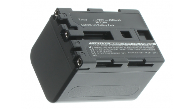 Аккумуляторные батареи для фотоаппаратов и видеокамер Sony DCR-TRV240EЕмкость (mAh): 2800. Напряжение (V): 7,4