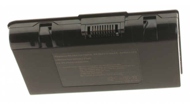 Аккумуляторная батарея для ноутбука Toshiba Qosmio X305. Артикул iB-A889.Емкость (mAh): 4800. Напряжение (V): 14,4