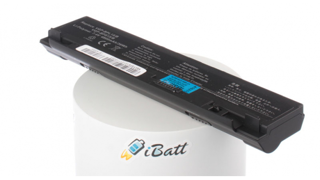 Аккумуляторная батарея iBatt iB-A584 для ноутбука SonyЕмкость (mAh): 4800. Напряжение (V): 7,4