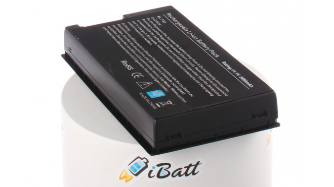 Аккумуляторная батарея для ноутбука Asus K41E. Артикул iB-A215X.Емкость (mAh): 5800. Напряжение (V): 10,8