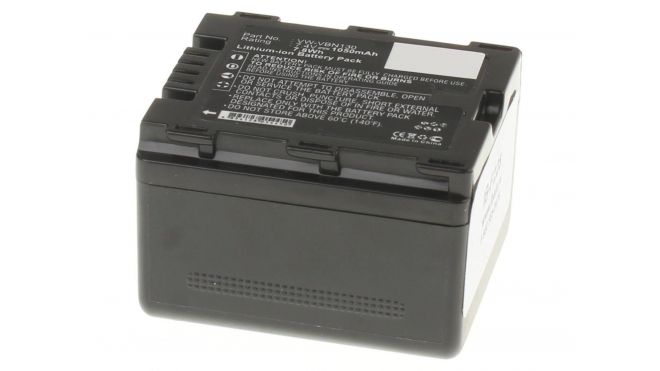 Аккумуляторная батарея VW-VBN130 для фотоаппаратов и видеокамер Panasonic. Артикул iB-F228.Емкость (mAh): 1050. Напряжение (V): 7,4