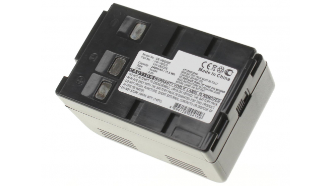 Аккумуляторные батареи для фотоаппаратов и видеокамер Panasonic NV-RX5Емкость (mAh): 2400. Напряжение (V): 4,8