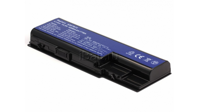 Аккумуляторная батарея AS07B42 для ноутбуков eMachines. Артикул iB-A142.Емкость (mAh): 4400. Напряжение (V): 14,8