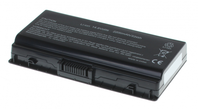 Аккумуляторная батарея для ноутбука Toshiba Satellite L45-S7424. Артикул 11-1403.Емкость (mAh): 2200. Напряжение (V): 14,4